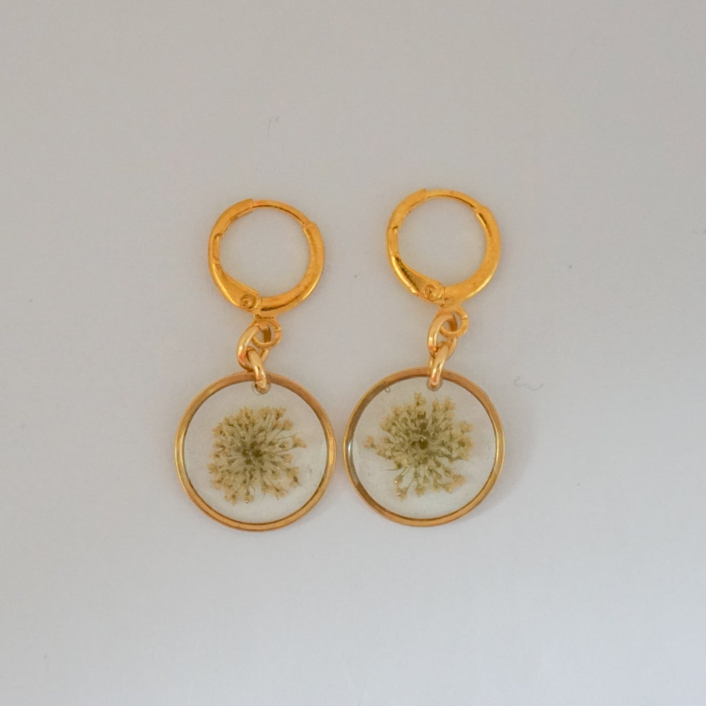 Aretes encaje