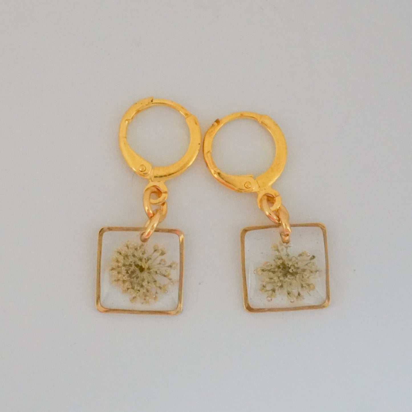 Aretes encaje
