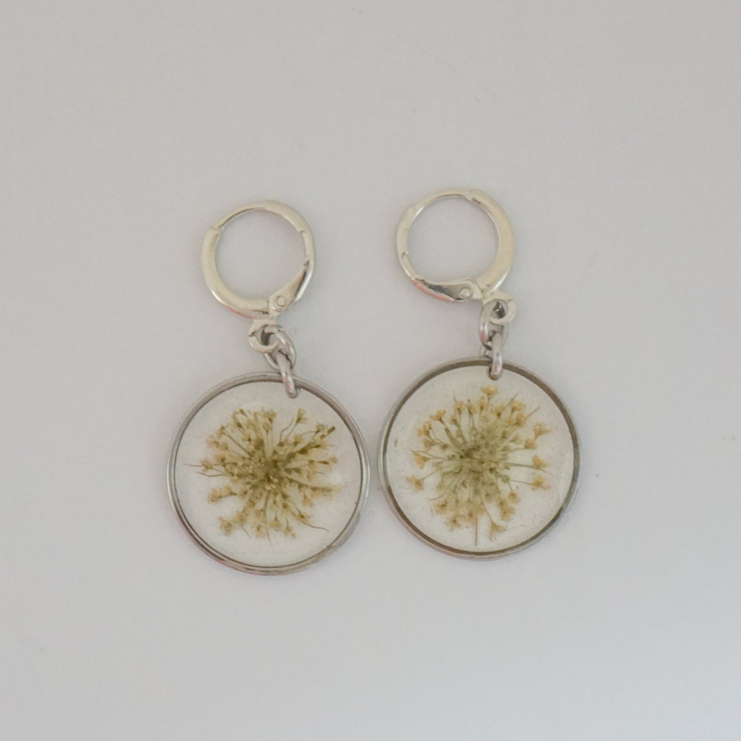 Aretes encaje