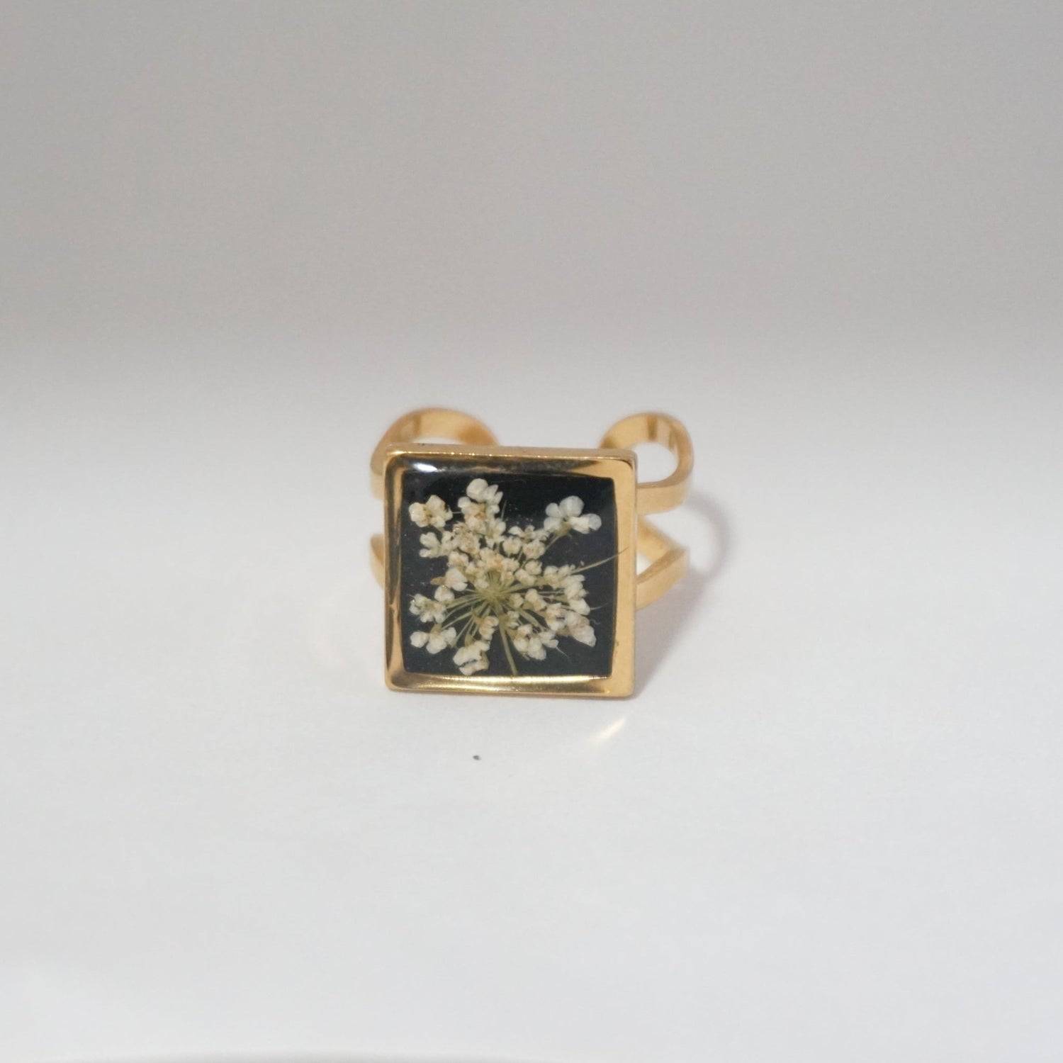 Anillos cuadrado mediano