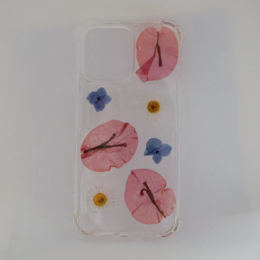 iPhone 15 Pro Max Bugambilias, hortensias y margaritas