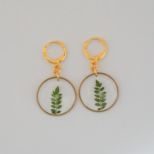 Aretes jacaranda