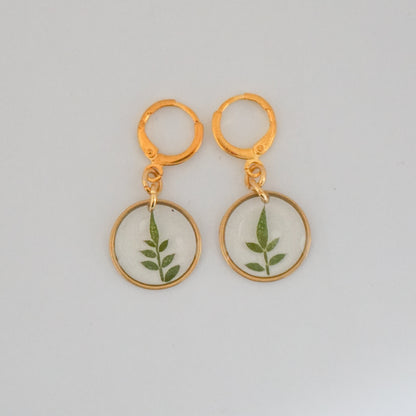 Aretes jacaranda