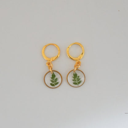 Aretes jacaranda