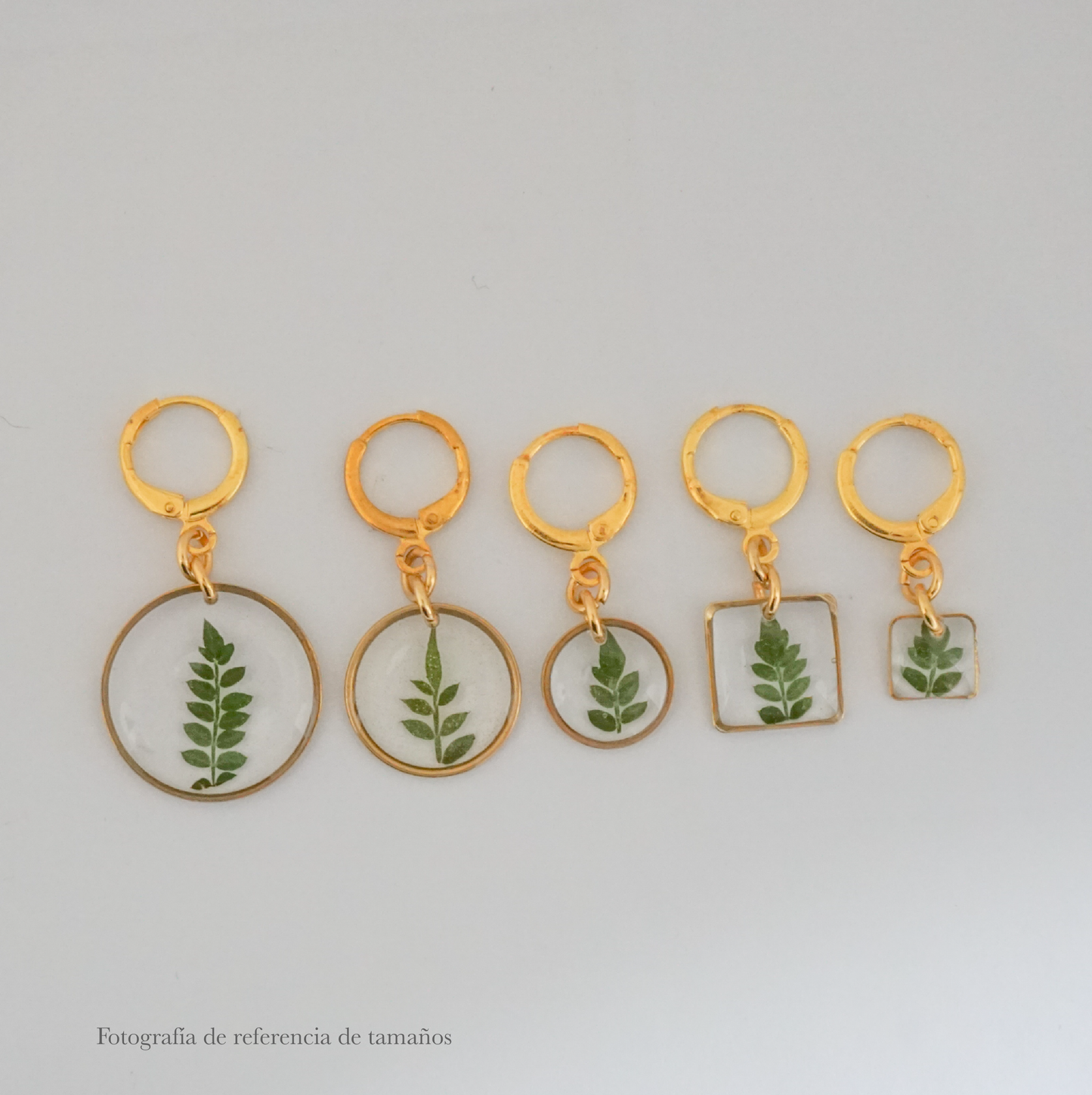 Aretes jacaranda