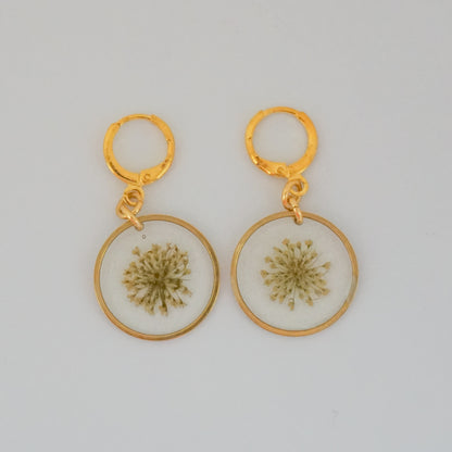 Aretes encaje