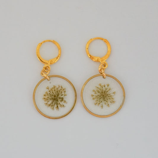 Aretes encaje