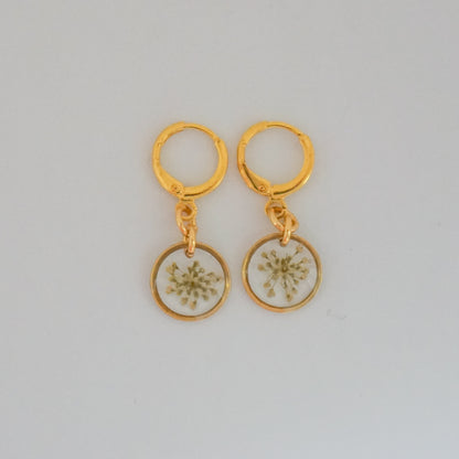 Aretes encaje