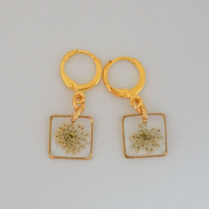 Aretes encaje