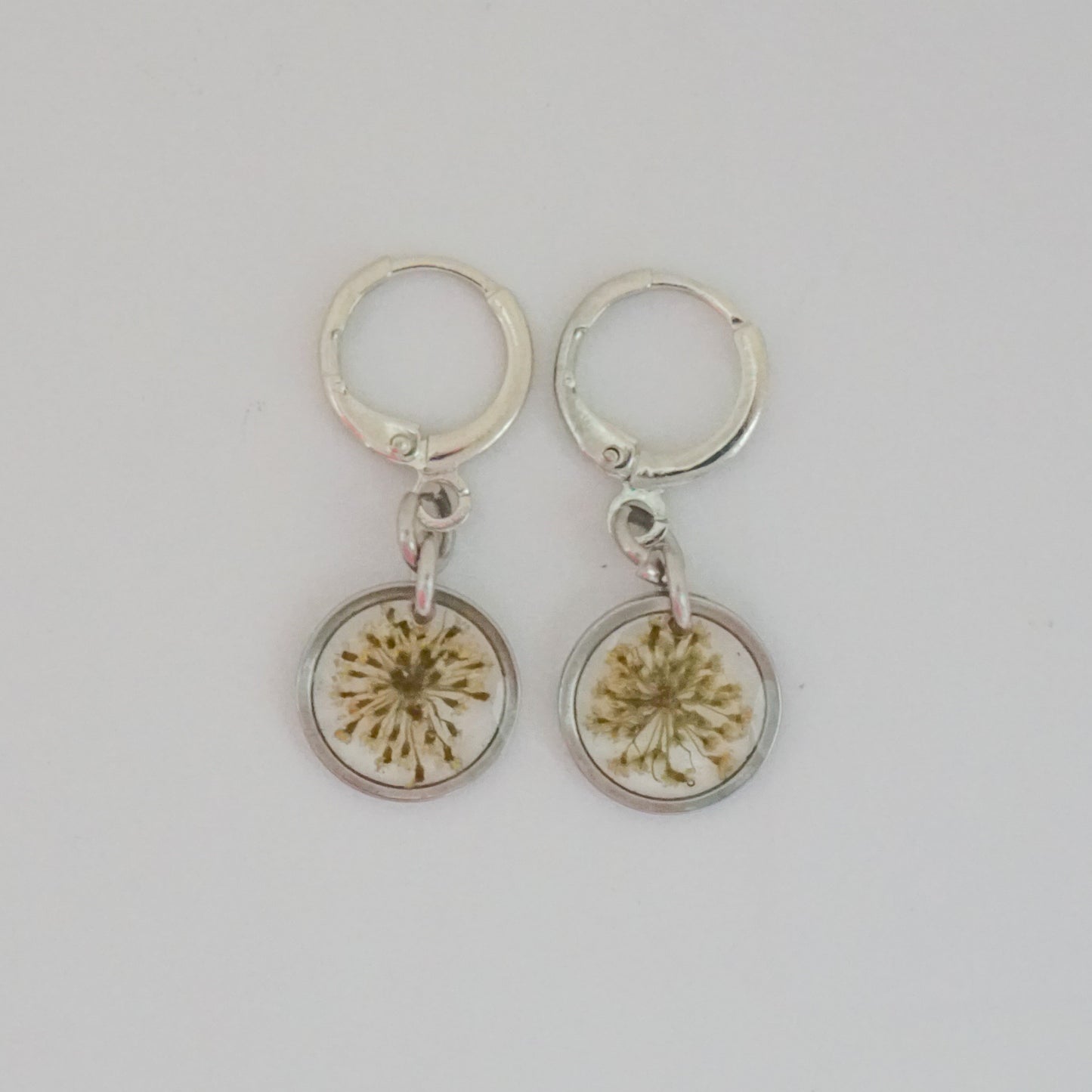 Aretes encaje