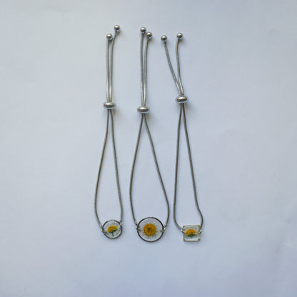 Pulsera margarita común
