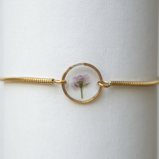 Pulsera panalillo lila
