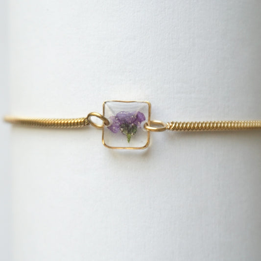 Pulsera panalillo morado