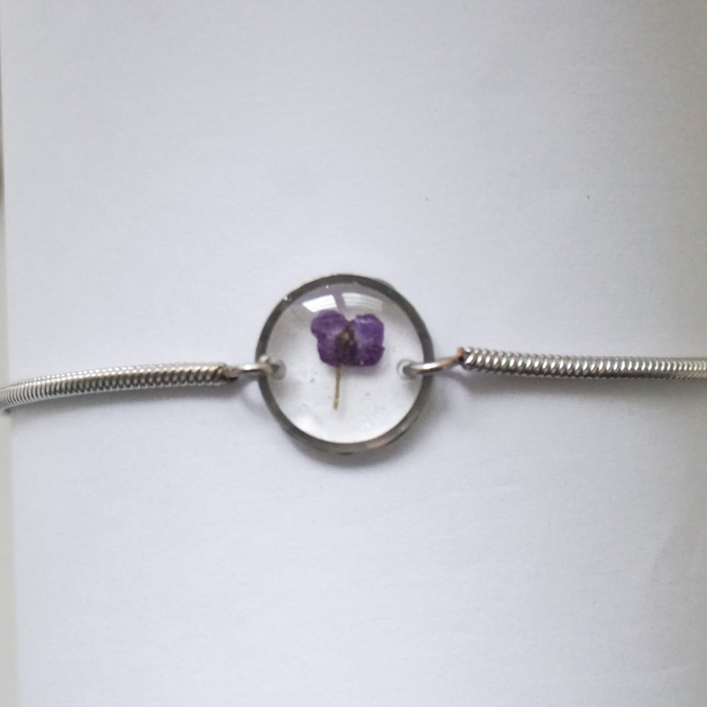 Pulsera panalillo morado