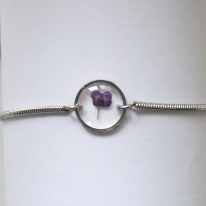 Pulsera panalillo morado
