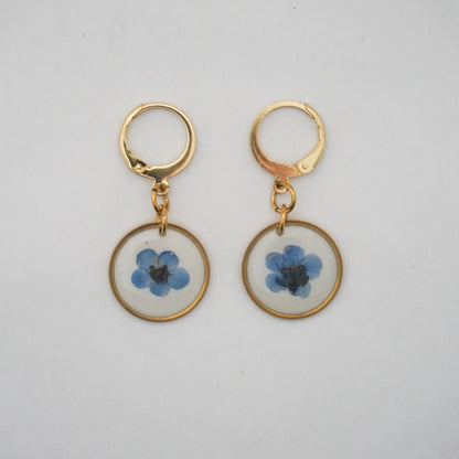 Aretes nomeolvides