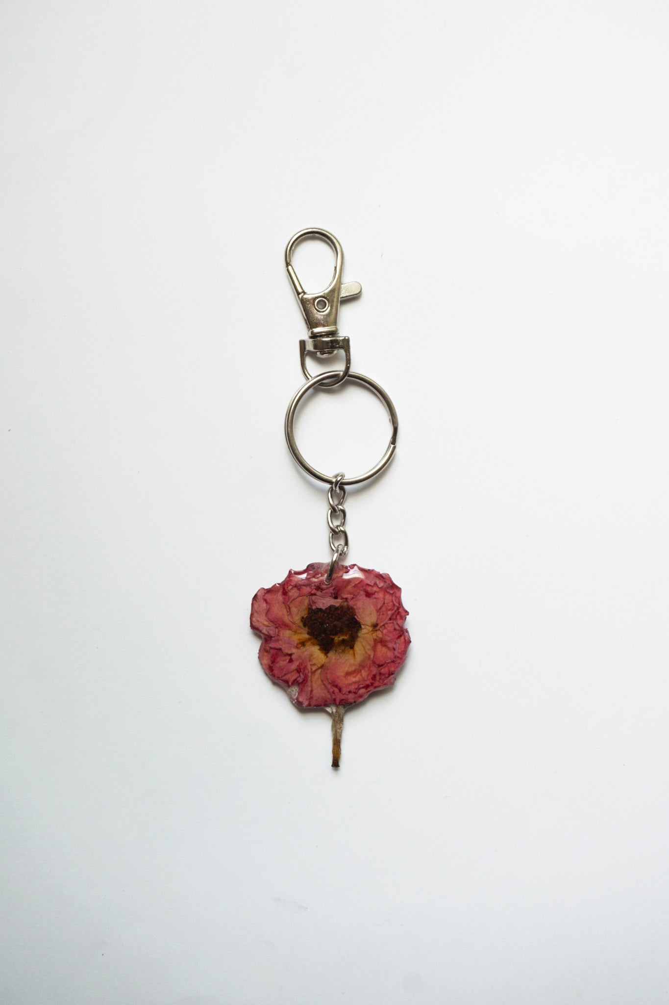 Llavero Mini rosa roja