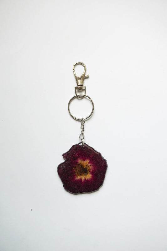 Llavero Mini rosa tinto
